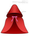 Little Redriding Hood Ladies'-LL size [A4 paper download pattern]