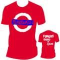 ■FUNGUS_PUNK＆WASH Tシャツ赤
