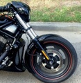 V-ROD カスタム ラジエターグリル Viper