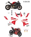 パニガーレ V4 SBK 2019 グラフィックステッカー