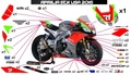 RSV4 SBK US 16 グラフィック ステッカー