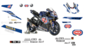 YZF-R1 15-18 SBK 2018 グラフィック