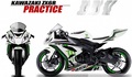 ZX6R レースグラフィック モンスターエナジー