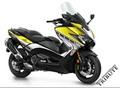 T-MAX 530 17-18 60th WGP ストロボ グラフィックステッカー