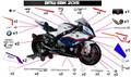 S1000RR 15' SBK グラフィック ステッカー