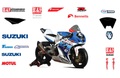 GSX-R1000 BSB 2017 レプリカ グラフィックステッカー