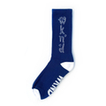 WKND socks heart BLUE