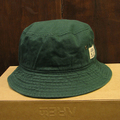 color communications hat cotton tag bucket GREEN