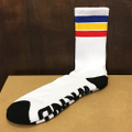 WKND socks stripe WHITE