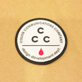 color communications patch ccc GREY/WHITE