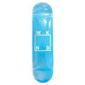 WKND deck team logo LIGHT.BLUE/SILVER 8"PS