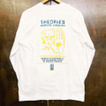 theories l/s tee remote viewing WHITE