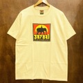 satori cotton tee elephant logo CREAM.YELLOW