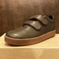 AREth shoe I velcro 21late BROWN.LEATHER