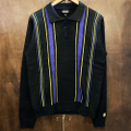 theories knit cosmo knit shits BLACK