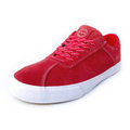state shoes leland RACING RED/WHITE SUEDE