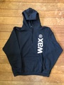 WAX wax pull over hoodie ブラック