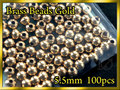 ブラス ビーズ Gold 100個セット Brass Beads 5.5mm