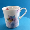 モコ猫マグ ブルー