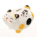 福来い太り猫貯金箱