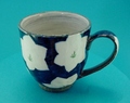 有田焼　星の花　マグカップ（緑）