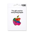 【北米版】APPLE GIFT CARD $100 100ドル USA itunes