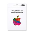 【北米版】APPLE GIFT CARD $10 USA itunes 10ドル