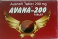 アバナ200mg7箱28錠インド国際書留郵便送料込