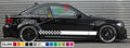 グラフィック デカール ステッカー 車体用 / BMW M1 E82 / ストライプステッカー