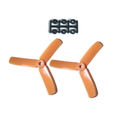 HQProp 4X4X3 Propeller - 2本 / Orange