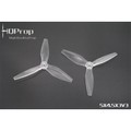 HQ Durable Prop 5X4.5X3V3 Clear (2CW+2CCW)-Poly Carbonate