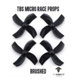 TBS MICRO RACE PROPS (BLACK) (1MM HUB)