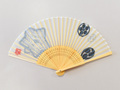 シルク扇子（白）