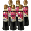 天使の饗宴 黒酢ソース 香酢入り 200ml × お得用６本セット 四種類の黒酢と天然のうま味たっぷりのたまり醤油で造った黒酢ソース