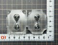 超高強度シリコン「30砂時計A（裏表セット）」レジン用モールド