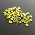 ダイヤカット4×2.5　オリーブ　キュービックジルコニア　