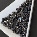 ダイヤカット4×2.5　ブラック　キュービックジルコニア　