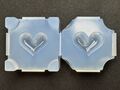 「ぷっくりハート」レジン用モールド