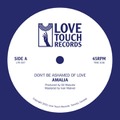 AMALIA - DON'T BE ASHAMED OF LOVE / IN MY BED (7" analog vinyl record アナログレコード)