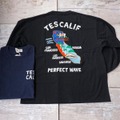 TES CALIFORNIA EMB LONG SLEEVE BIG T-SHIRT