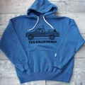 TES SURF TRUCKS 4BUHI SWEAT PARKA　sax