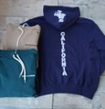 TES CAL FLOCK LOGO SWEAT PARKA