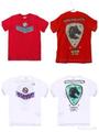 DIESELキッズ用フェラーリプリントTシャツ