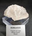 モルガナイト原石（宝石質）５３，９Ｇ（ブラジル・ミナスジェライス産）