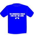 TWFW KICK OUT JAMS Tシャツ BLUE
