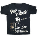 JAMF 10th anniv. JOE ALCOHOL VIVE LE ROCK T-Shirts シルバーラメ 