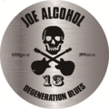 【防水】JOE ALCOHOL　DEGENERATION BLUES ステッカー