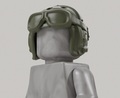 WWII　USタンカーヘルメット　ゴーグル付き（OD)