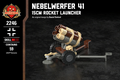 ネーベルヴェルファー 41 - 15cm ロケットランチャー