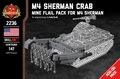 アメリカ軍 M4 Sherman Crab Add-on-Pack　